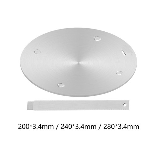 Stainless steel heat diffuser - steel,